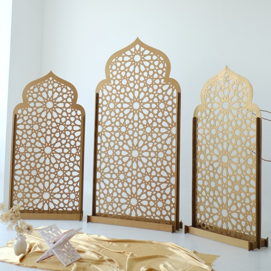 Backdrop Ramadhan Morocco | Dekorasi Lebaran Islami