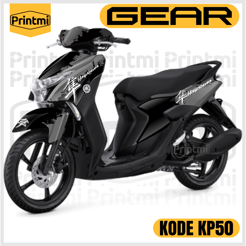 Decal Stiker Full Body Yamaha Mio Gear 125 2021-2025 Sticker Motor Variasi Aksesoris KP50