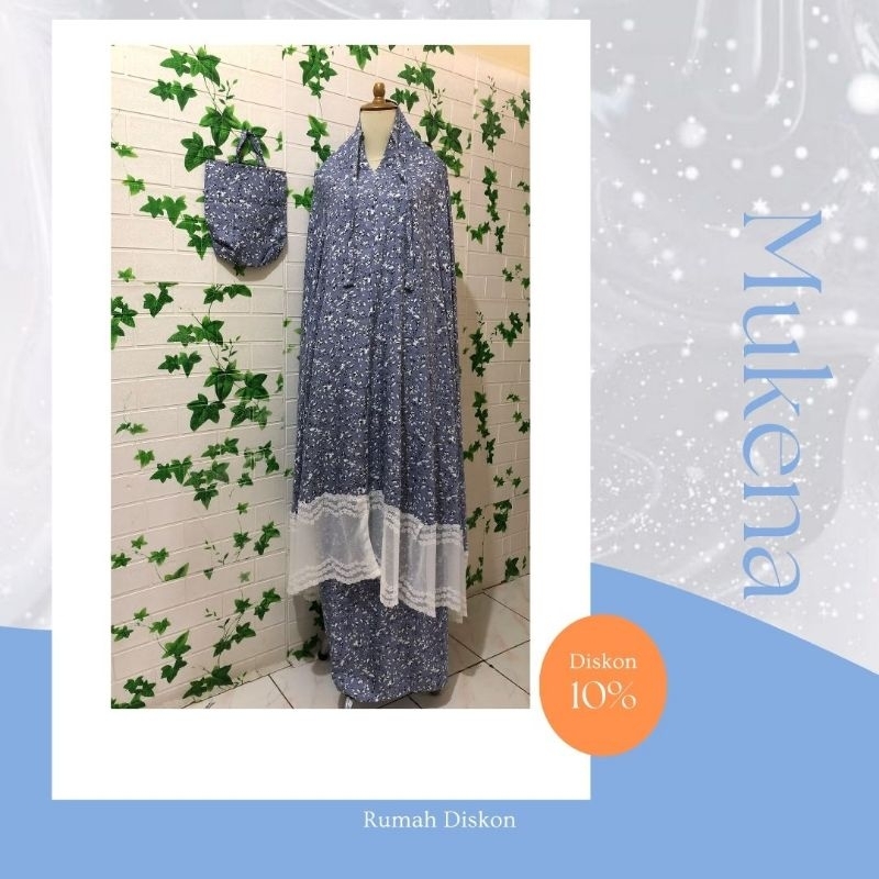 Mukena Renda Bahan Adem