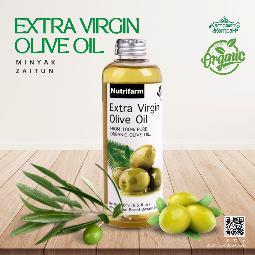 

HALAL EVOO Minyak Zaitun | Extra Virgin Olive Oil premium