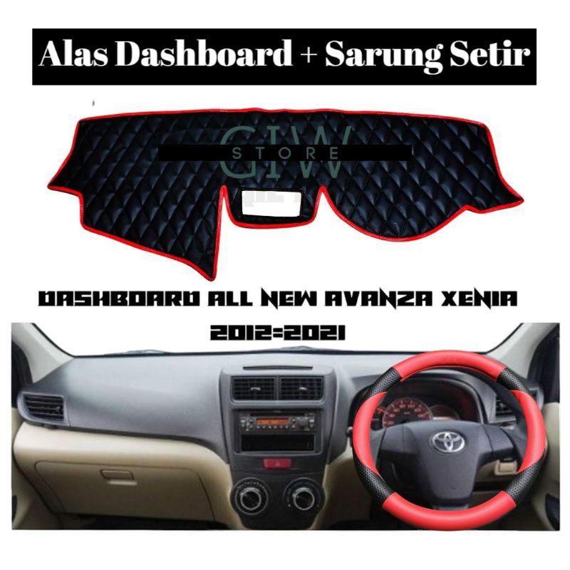 Alas / Cover Dashboard + Sarung Stir All New Avanza / Xenia (2012-2021)