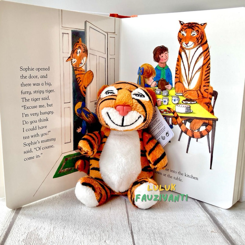 Aurora The Tiger Who Came To Tea 16cm (NEW)