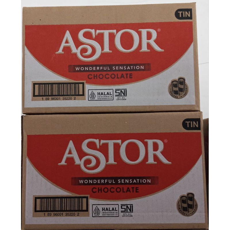 

astor chocolate 6pcs(harga perkarton)