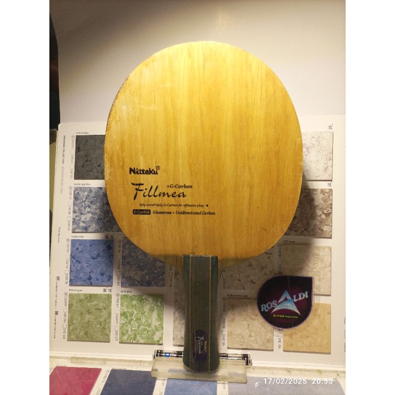 Bet Kayu lama Nittaku Fillmea (G-carbon) bekas (2nd)