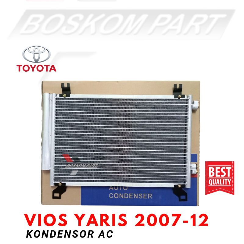 Kondensor Ac Yaris Bakpao Bapau 2006 - 2013 New Vios Gen 2 2007-2013