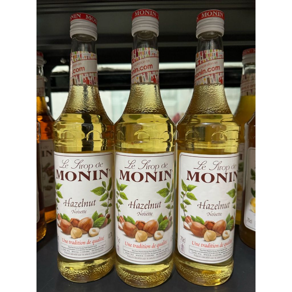 

Monin Syrup 700ml Hazelnut