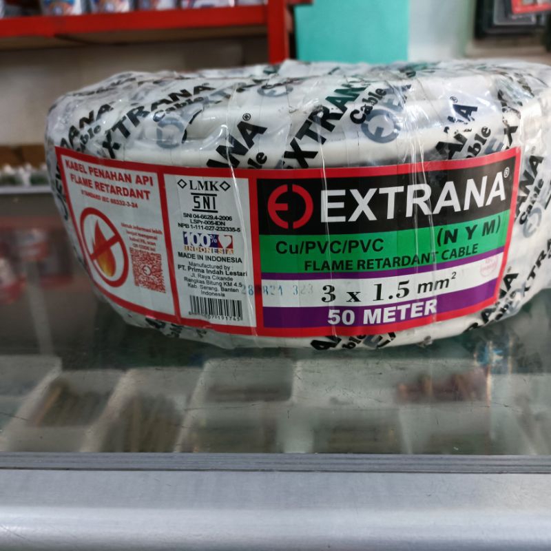 Kabel Extrana NYM 3X1.5 50Mtr LMK