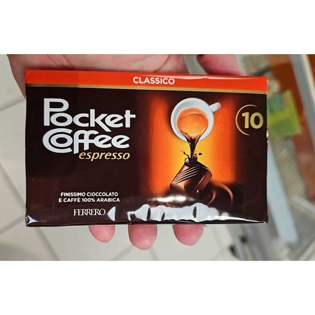 

Pocket Coffe Espresso Candy isi 10