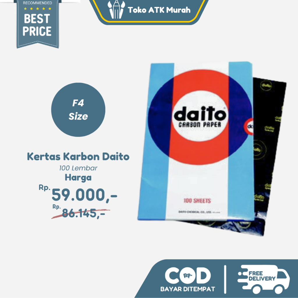 

Karbon Daito Folio 100 Lembar