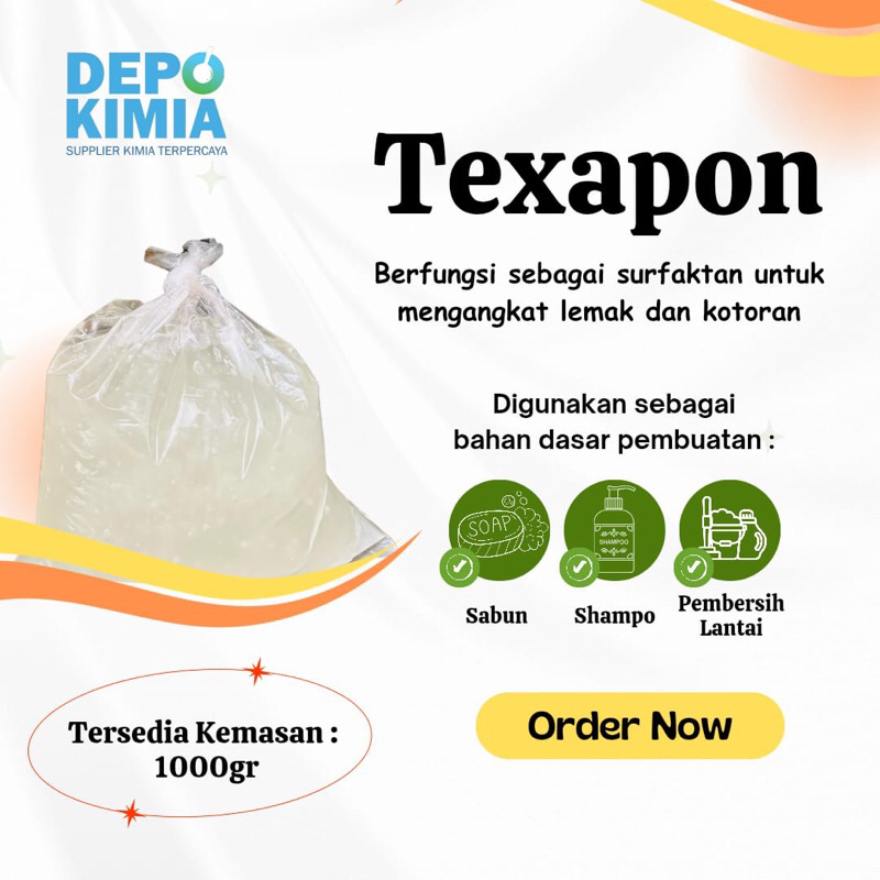 Texapon / Emal / 270N / N270 / SLES / SLS / Bahan Sabun