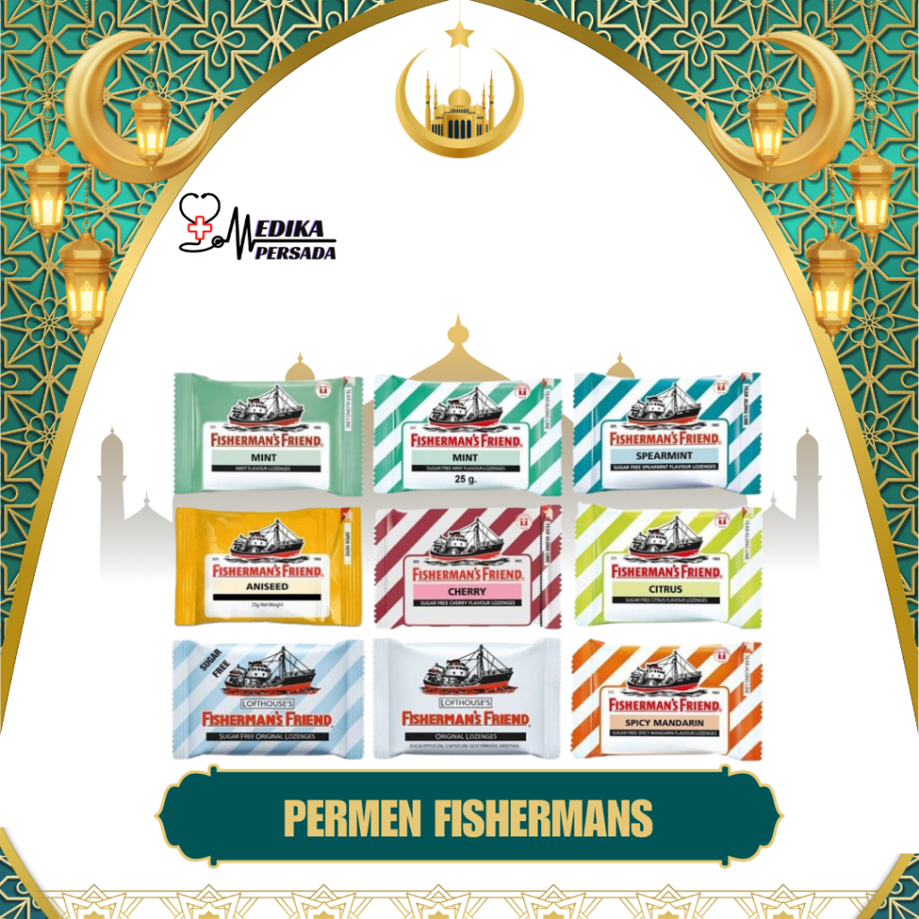 

Fisherman's Friend Lozenges - Permen Tenggorokan Fishermans Friends