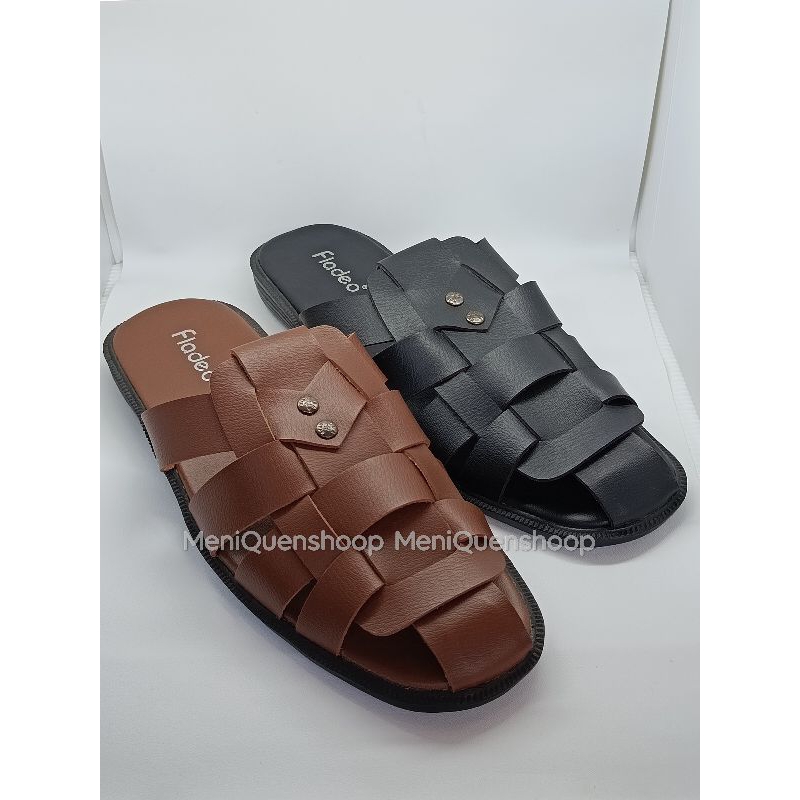 Fladeo MSC202-2AH Sepatu sandal pria sandal pria slop sandal slop pria fladeo original
