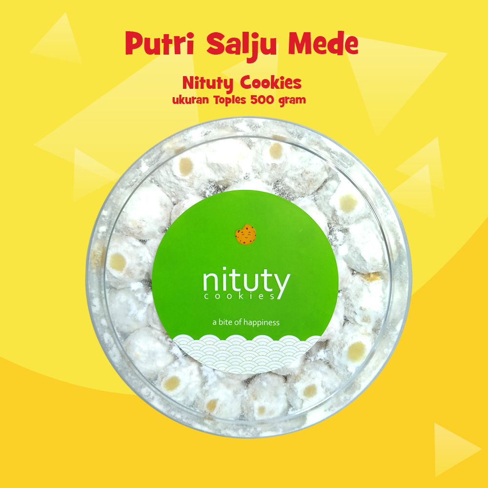 

Putri Salju Mede 500gr Kue Kering Nituty Cookies