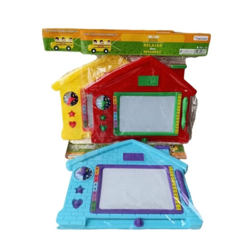

(GOLDEN TOYS) MAGIC BOARD / PAPAN TULIS MAGNET / PAPAN TULIS ANAK/ WHITE BOARD / DRAWING BOARD