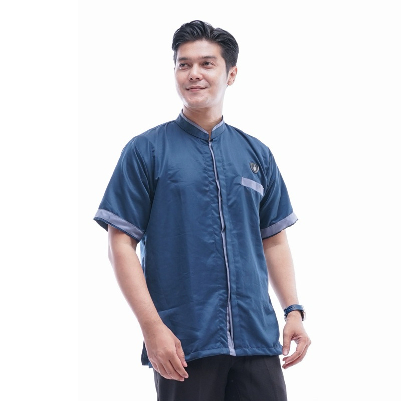 Al-khaj Baju Kemaja Dewasa Koko Basic Simple Bahan Katun Toyobo Import