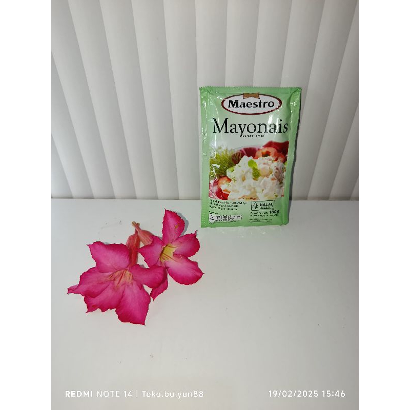 

Mayonais Maestro 100gr / siap saji/ mayonaise siap makan