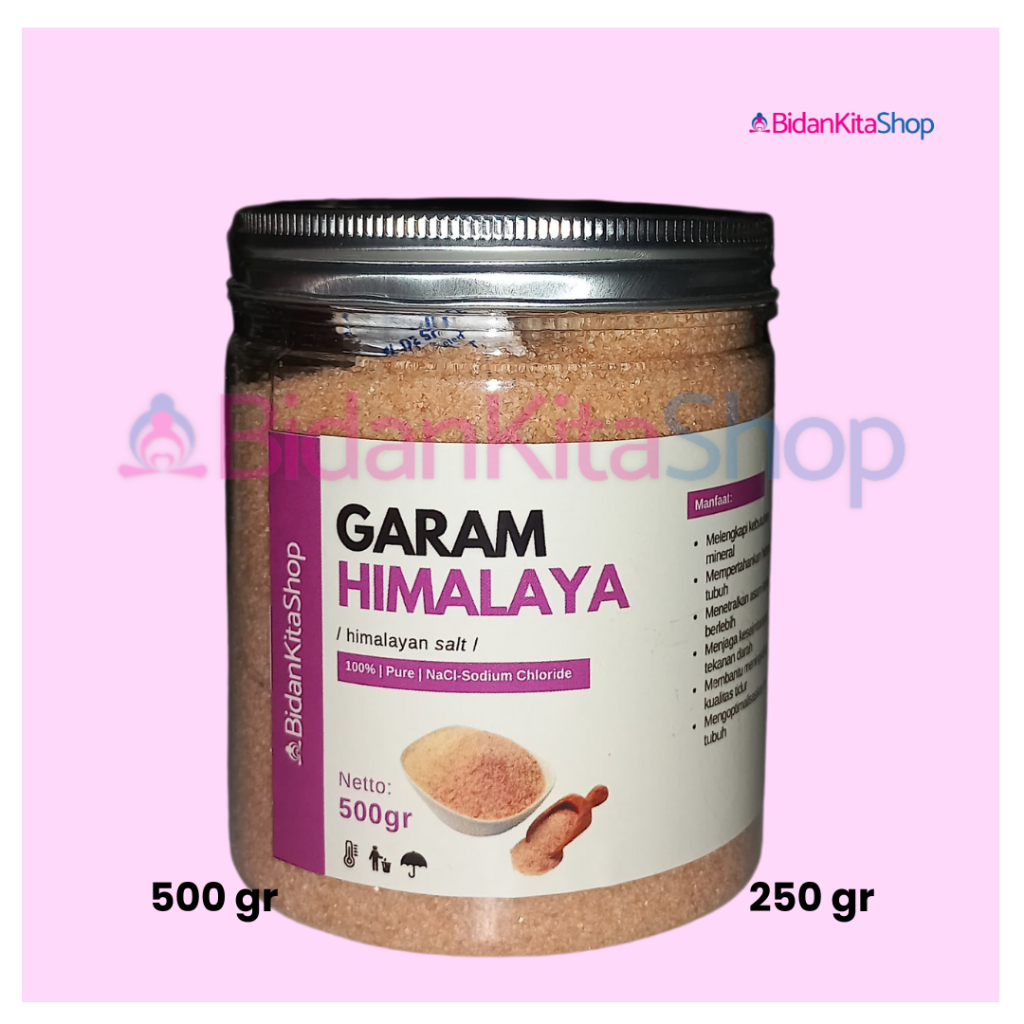 

Garam Himalaya / Himalayan Salt / Pure 100% - Bidan Kita