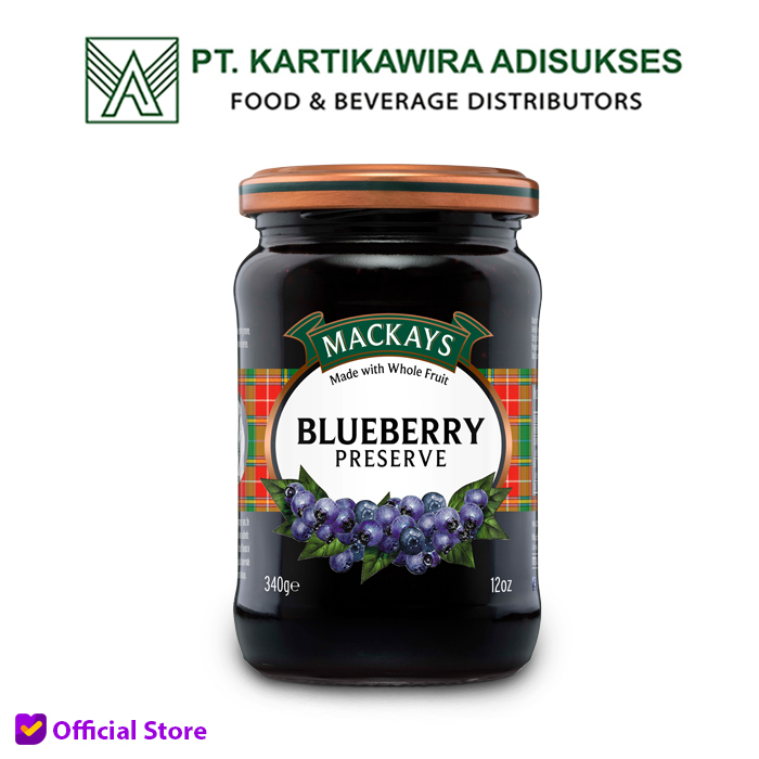 

Mackays Blueberry Preserve 340gram