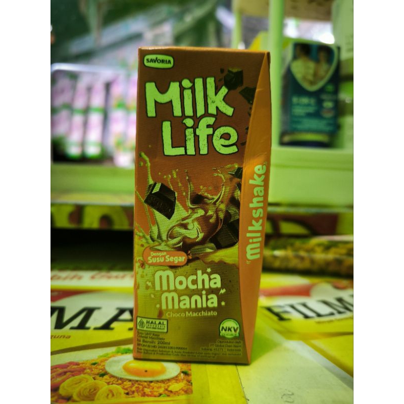 

Susu Milk LIfe Susu Segar Rasa Choco Macchiato Mocha Mania 200 ml