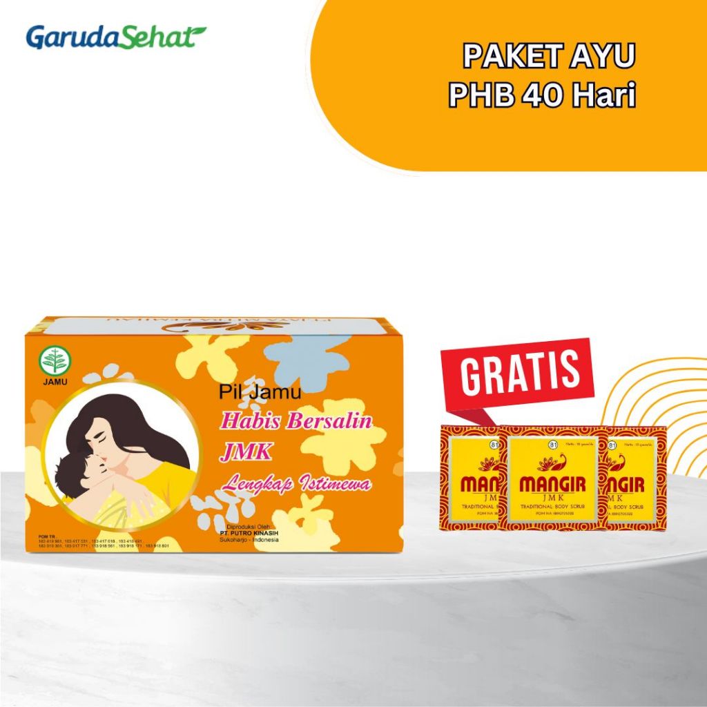 

PAKET AYU PIL HABIS BERSALIN 40 HARI