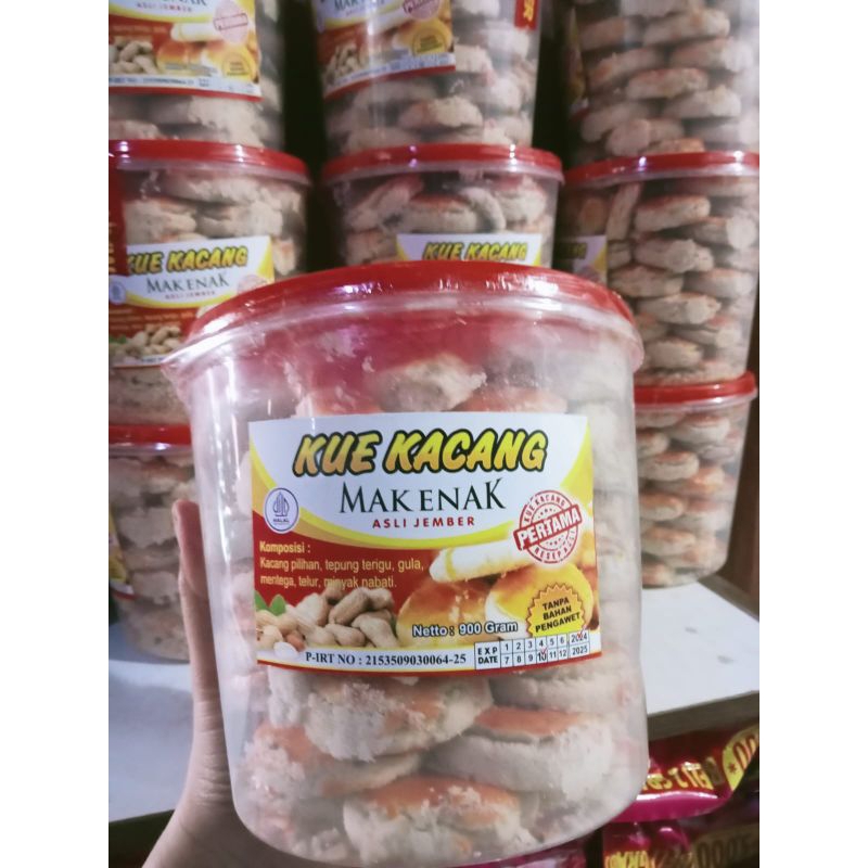 

KUE KACANG MAK ENAK BEST SELLER KUE KACANG RASA ORIGINAL 900gram