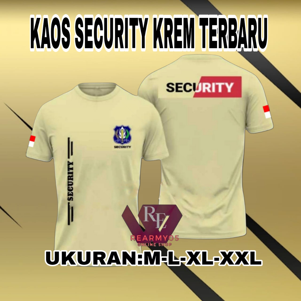 BAJU KAOS SERAGAM SATPAM / KAOS PENDEK SATPAM / KAOS DALEMAN SERAGAM PDL PDH SATPAM TERBARU