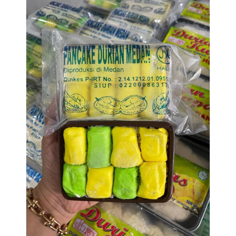 

Pancake Durian asli Medan