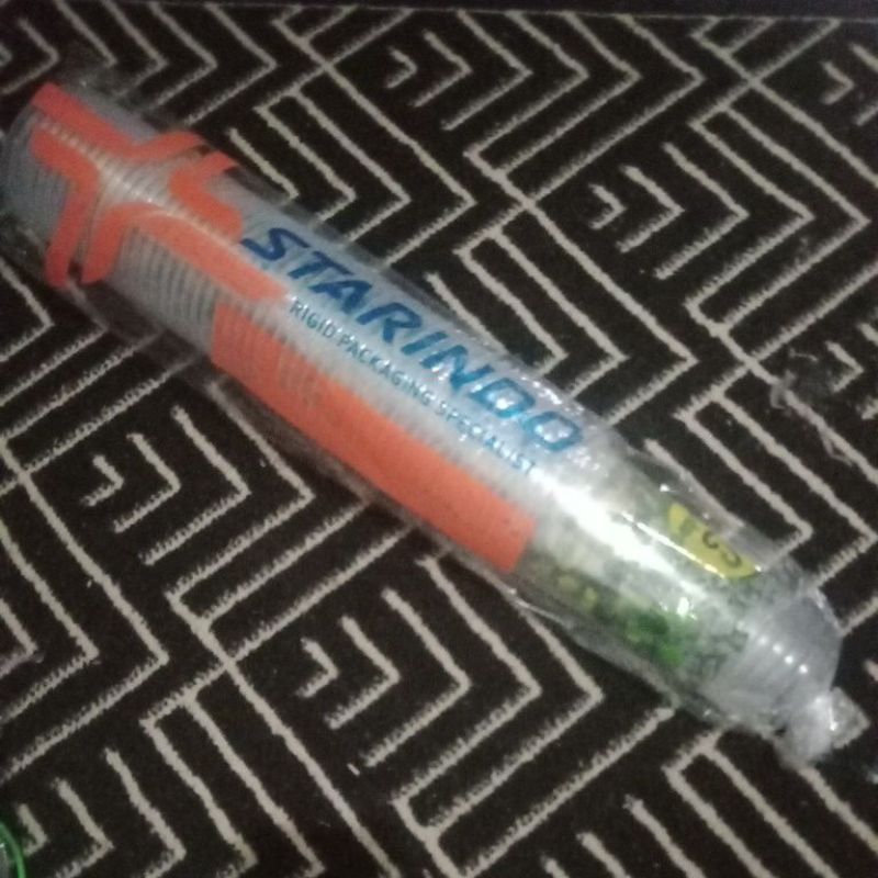 Gelas Cup Plastik Starindo Datar 22 Oz Motif a cup Off Tea / Gelas Cup Starindo Motif Daun Teh Es Te