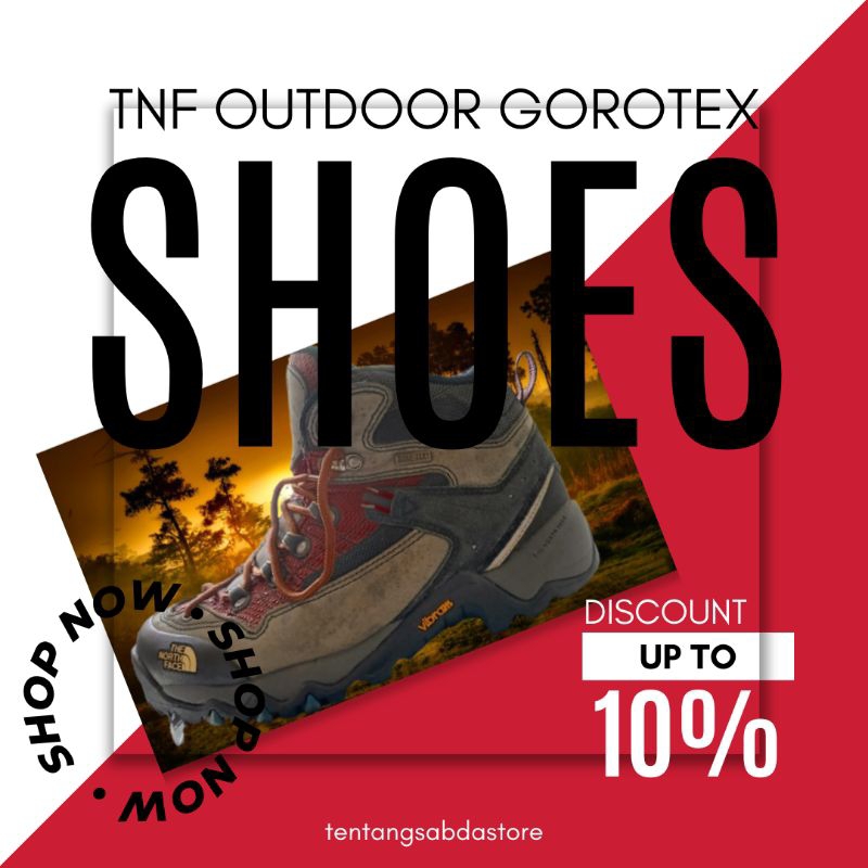 SEPATU OUTDOOR TNF TERKEREN