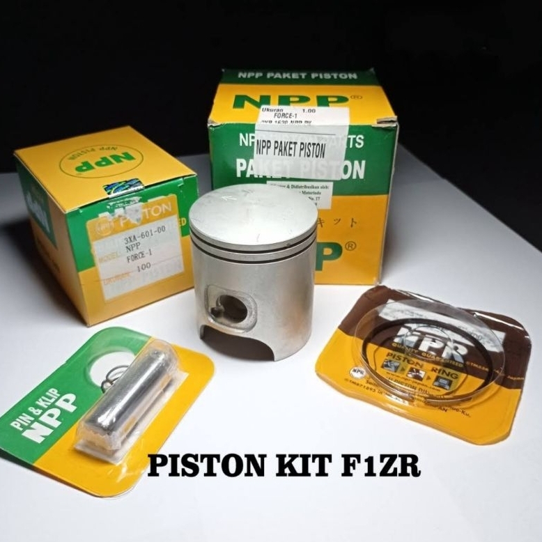 PISTON KIT F1 F1ZR FIZR OS STANDAR 50 100 150 200 250 300 NPP PAKET PISTON RING PEN SET