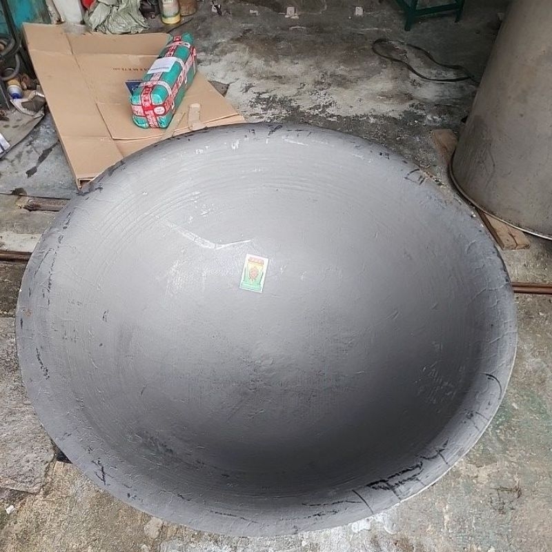 kuali cor besi 44 in 110 cm wajan besi ancuran kenceng cor besi 110 cm