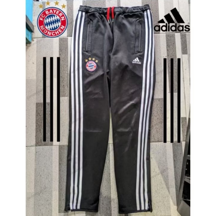 Celana Training Adidas x Bayern Munchen 2013 Hitam Putih Original