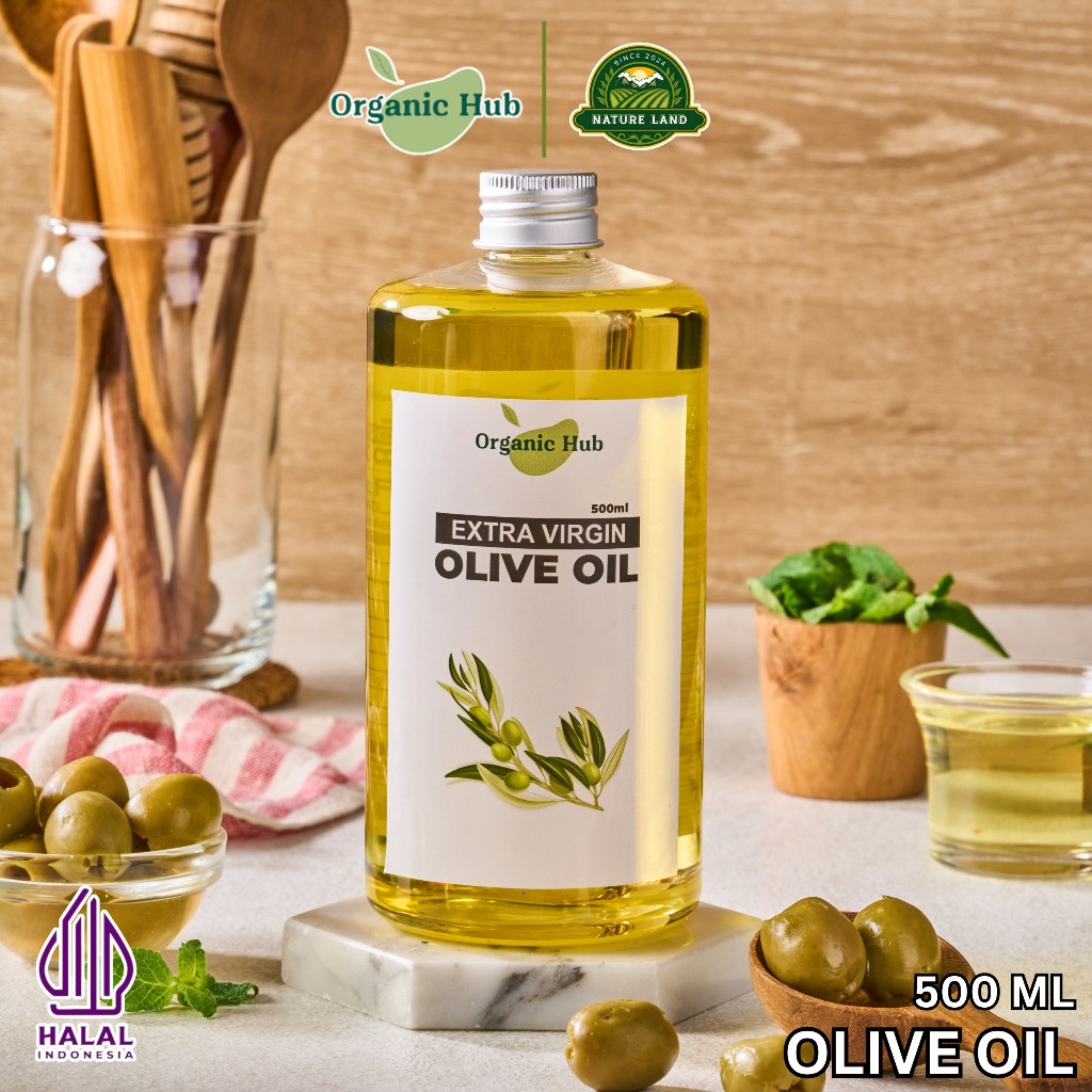 

Organic Hub Minyak Zaitun Murni Organik Premium Original Pure 100% Ekstra Virgin Oil 500 ml
