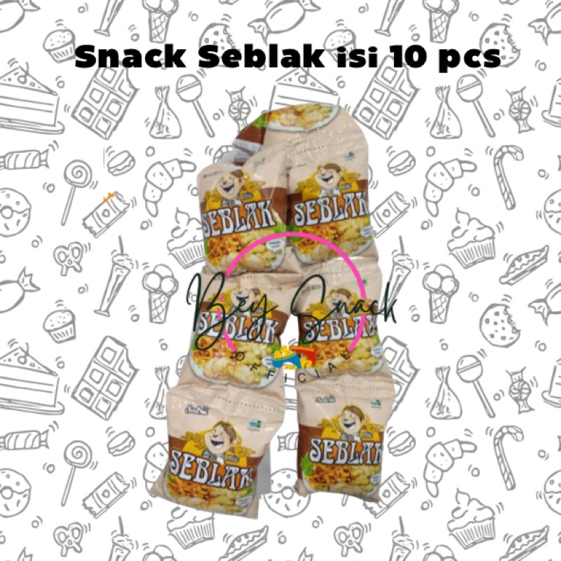 

Snack Seblak Chiki isi 10 pcs