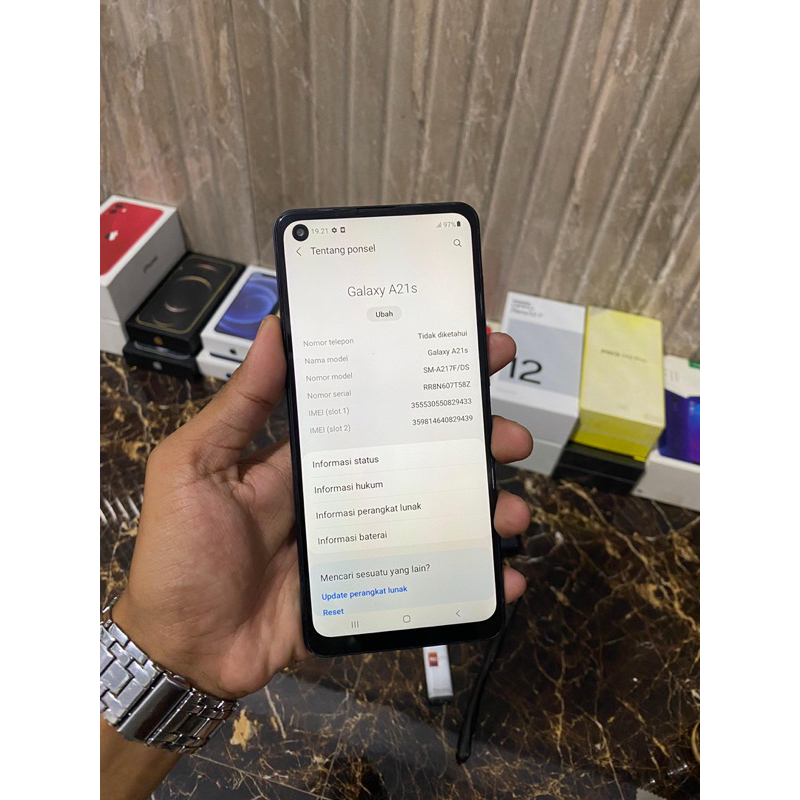 SAMSUNG A21S 3/32 BLUE