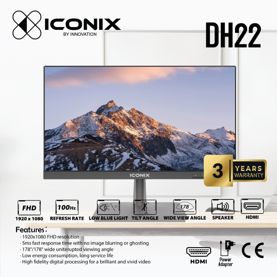 Monitor ICONIX 22 INCH DH22 FHD | Athena Gamers