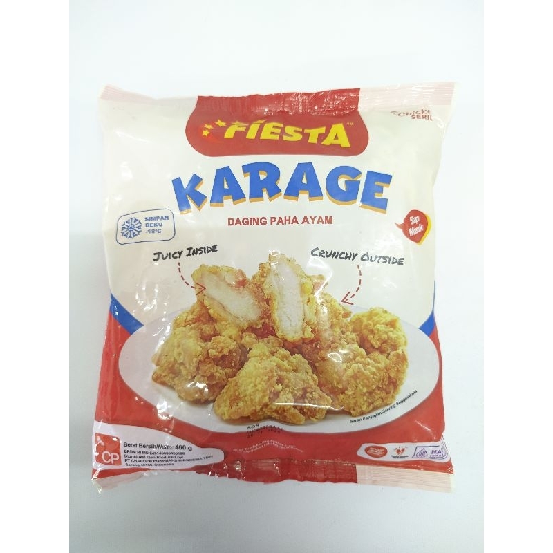 

FIESTA KARAGE 400 GR, FIESTA KARAGE, AYAM KARAGE ENAK