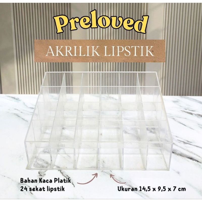 [PRELOVED] Rak Lipstik Acrylic