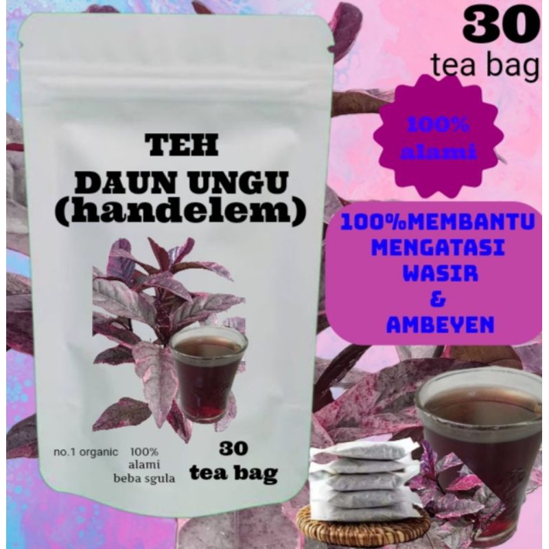 

TEH DAUN UNGU MENGATASI WASIR AMBEYEN & ORIGINAL (handelem)