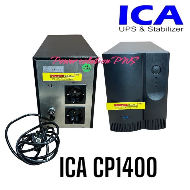 UPS ICA CP 1400 - 1400VA / 700 Watt ICA UPS + STABILIZER 1400VA / 700W CP-1400VA