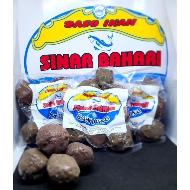 

Bakso Ikan Hitam sedang isi 10