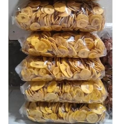 

keripik pisang kiloan bentuk koin 1kg