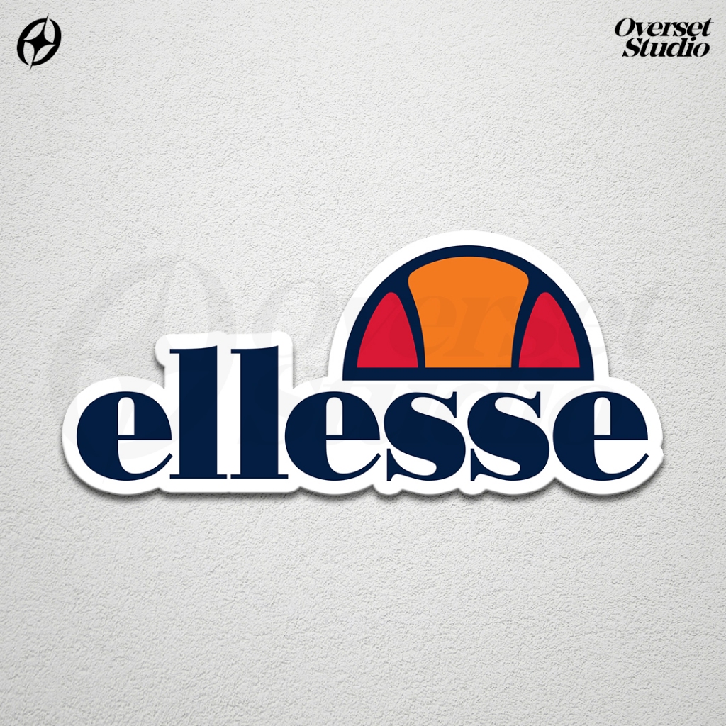 

(GRATIS ONGKIR & COD) Sticker Ellesse / Stiker Brand Casual Ellesse / Sticker Vinyl Glossy / Sticker Aesthetic / Sticker Band / Stiker Brand Lokal / Stiker Satuan / Sticker Custom / Sticker Helm / Stiker Tumbler / Stiker Anti Air