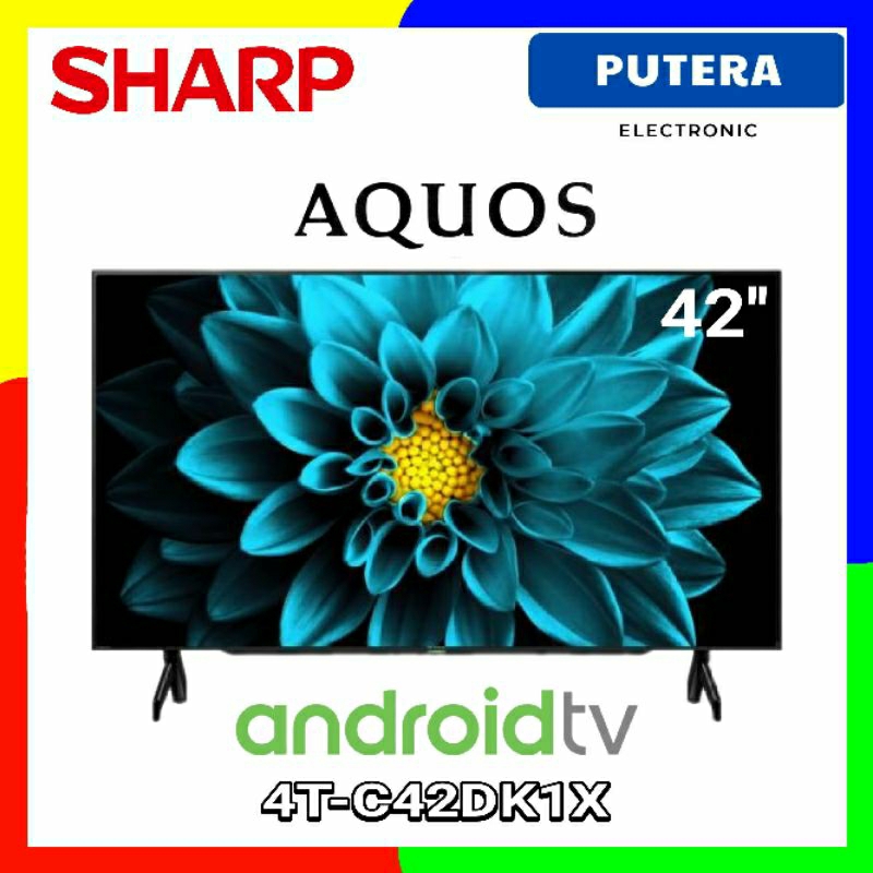 SHARP ANDROID TV 42 inch 4K Ultra HDR 4T-C42DK1X AQUOS 42DK1X