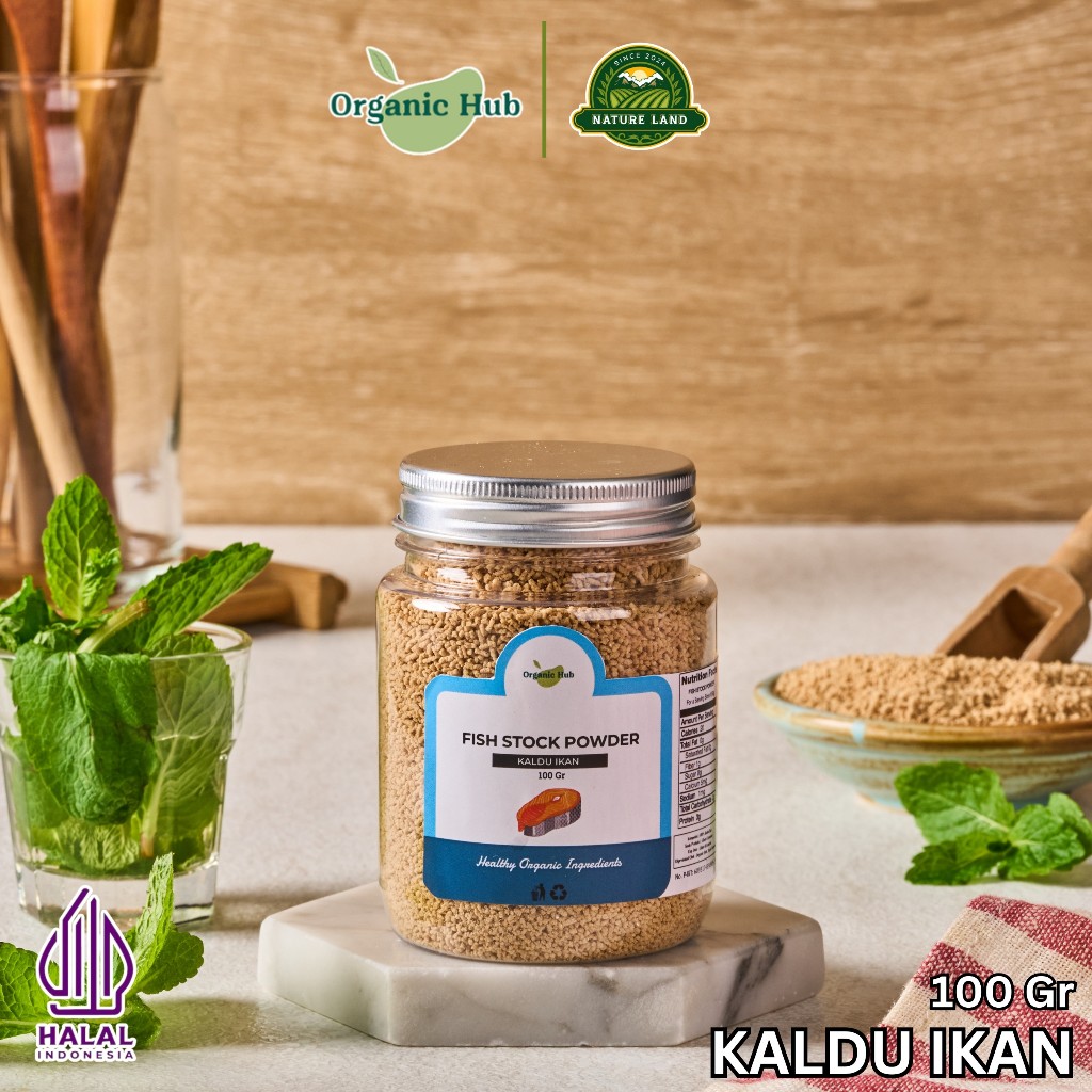 

Organic Hub Katsuo Dashi Powder Jepang Kaldu Ramen Soup Udon Halal 100 gr