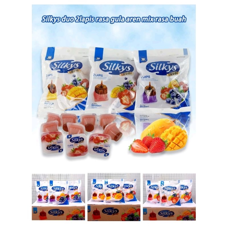 

Jelly Silkys kemasan 260g 1pack isi 10pcs