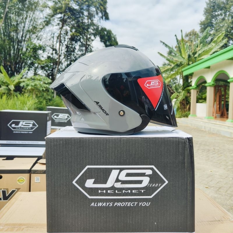 HELM JS ARMOR ORIGINAL SNI PAKET GANTENG