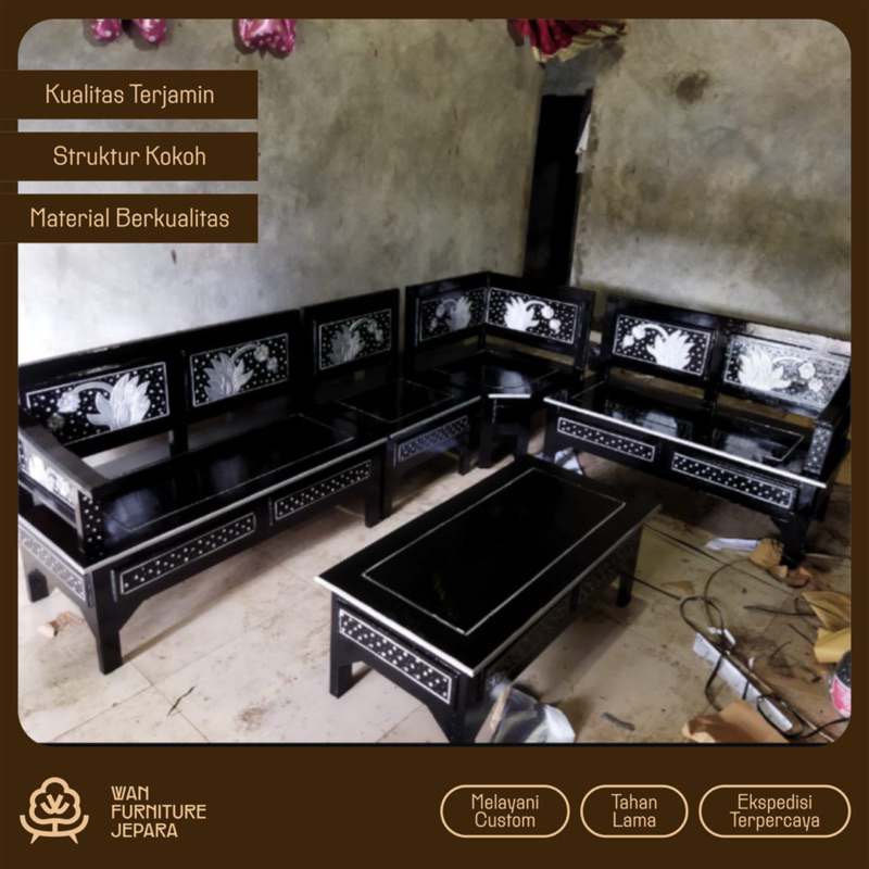 kursi tamu sudut kursi tamu sudut kayu kursi tamu murah