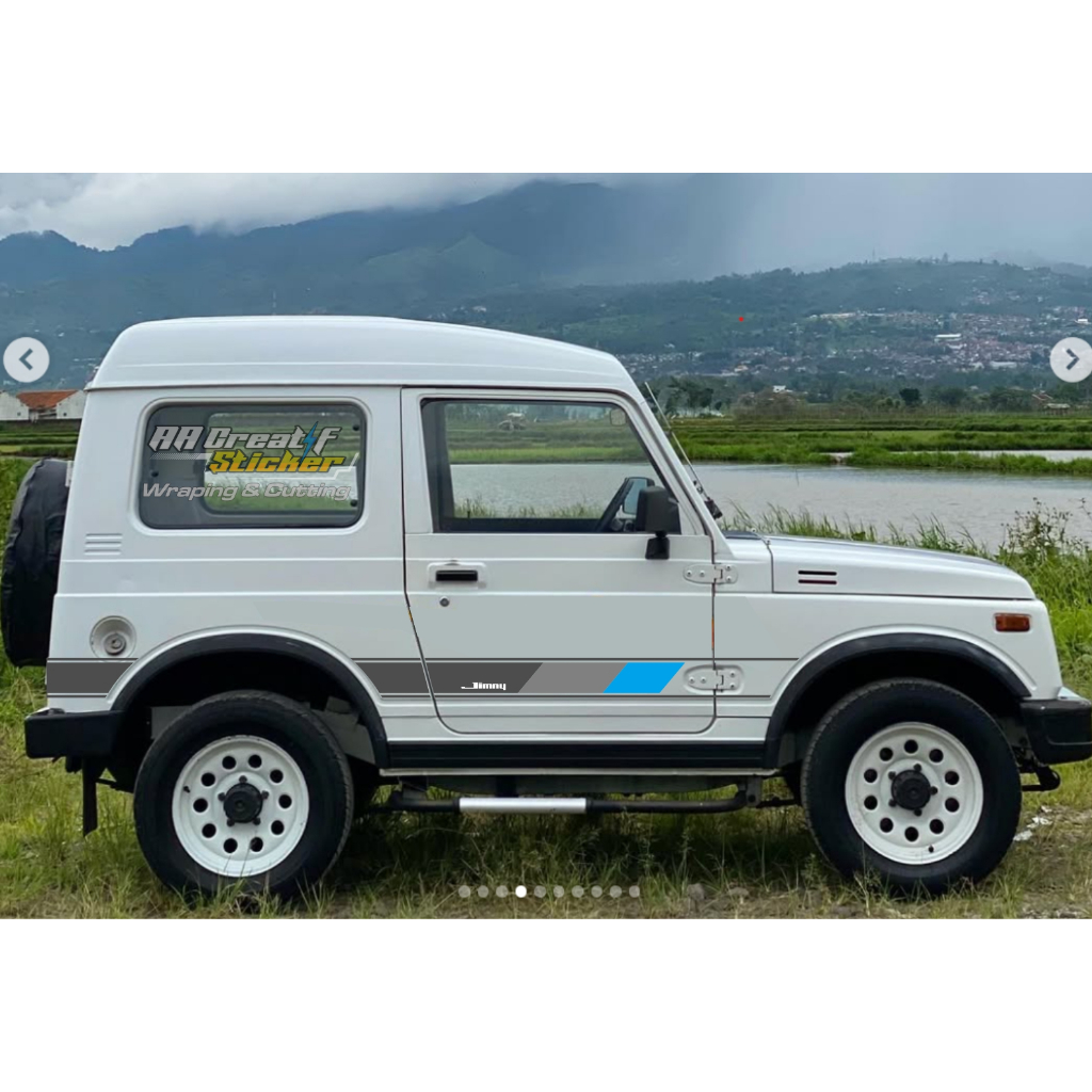 CUTTING STICKER MOBIL suzuki katana jimny minimalis