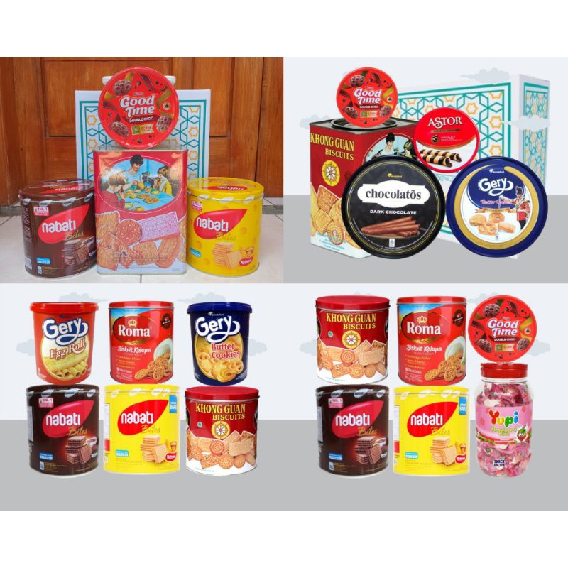 Paket Lebaran / Parcel Lebaran /Jajan Lebaran /Jajan Paket Kaleng